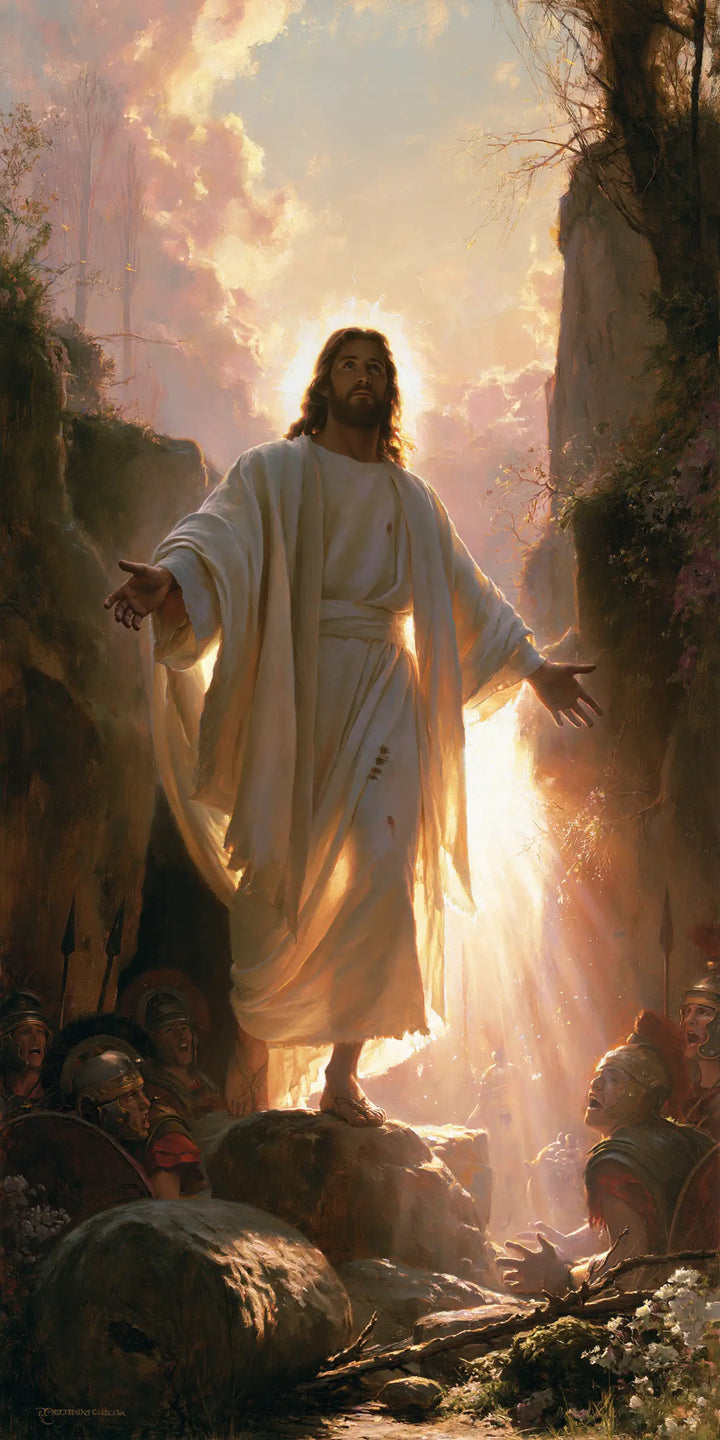 The Resurrection of Jesus Christ - Divine Light · Portrait n° 4