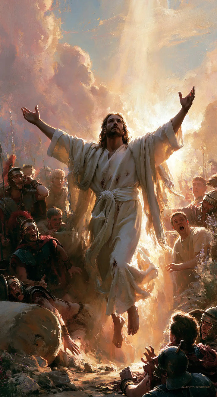 The Resurrection of Jesus Christ - Divine Light · Portrait n° 6