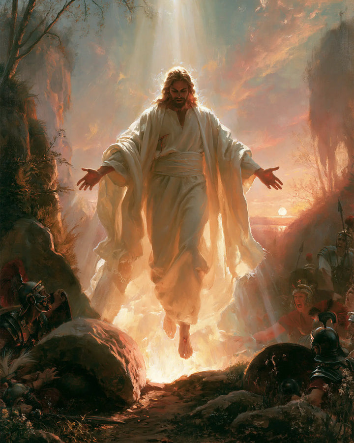 The Resurrection of Jesus Christ - Divine Light · Portrait n° 21