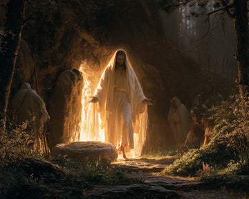 The Resurrection of Jesus Christ - Explosion of Movement · Landscape n° 5