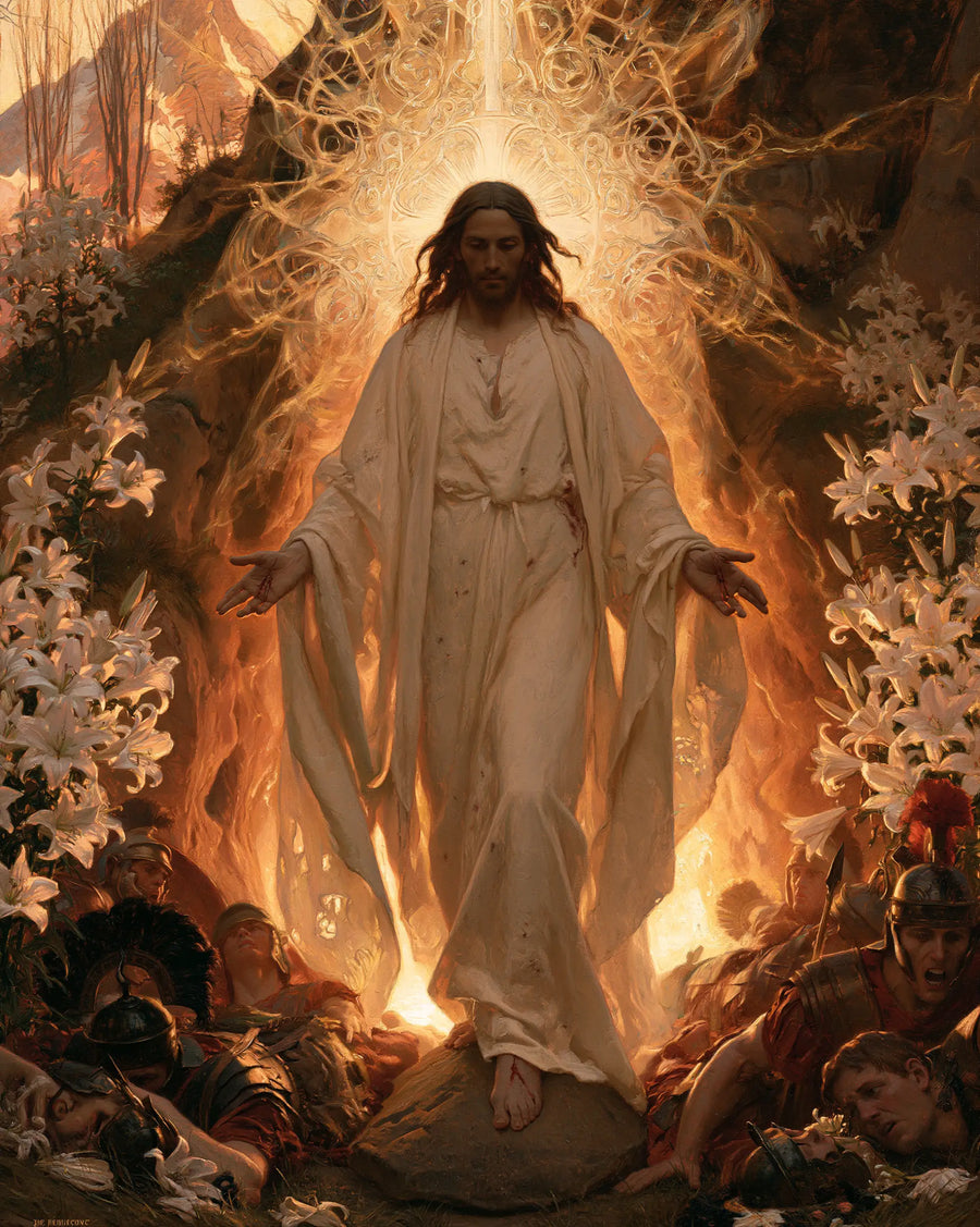 The Resurrection of Jesus Christ - Expressionist · Portrait n° 19