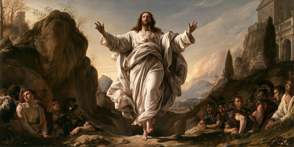 The Resurrection of Jesus Christ — Drapery between the Two Slopes
