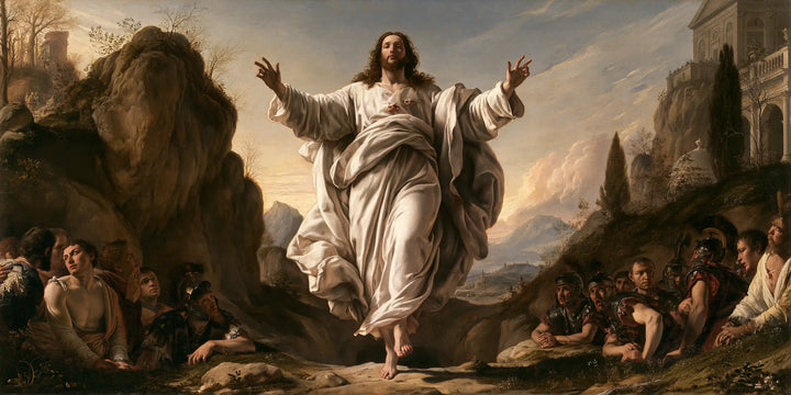 The Resurrection of Jesus Christ — Drapery between the Two Slopes