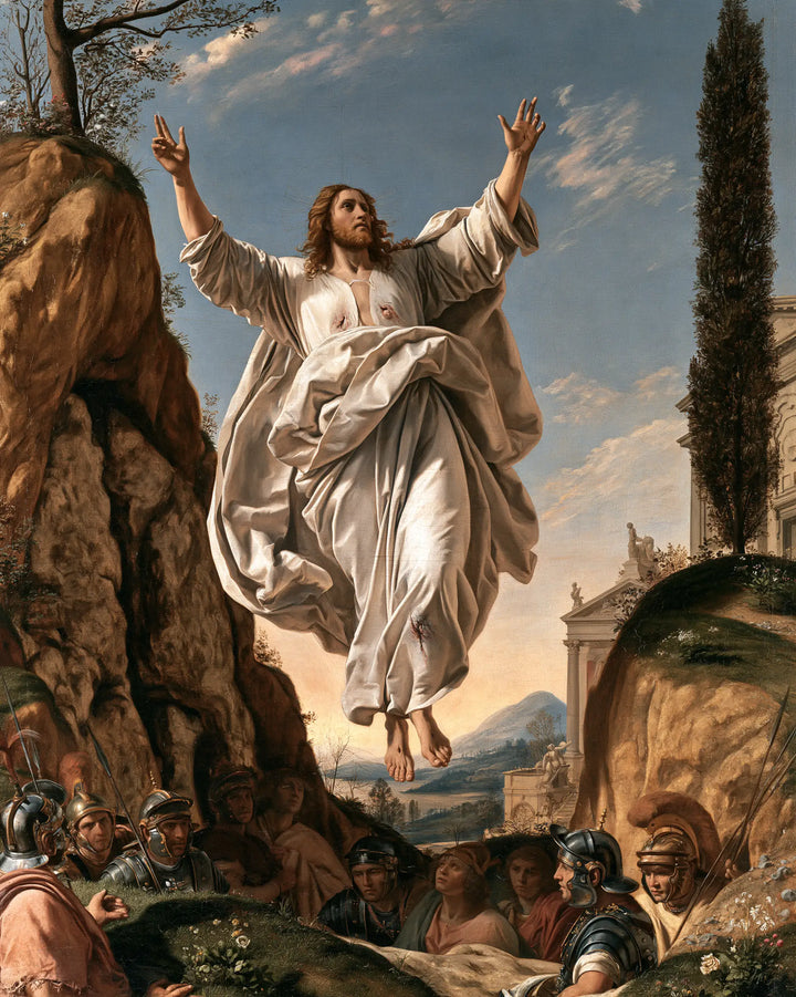 The Resurrection of Jesus Christ — Arms beside the Slender Cypress