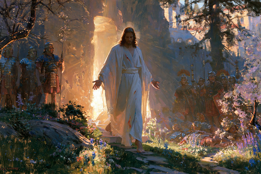 The Resurrection of Jesus Christ - Impressionist · Landscape n° 13