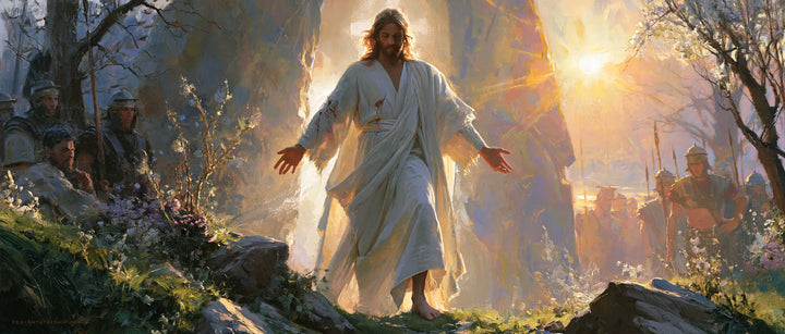 The Resurrection of Jesus Christ — The Green Stone and the Open Sun