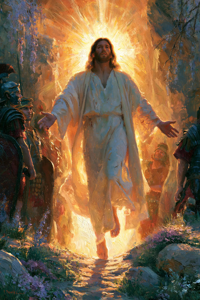 The Resurrection of Jesus Christ — The Solar Crown above the Blue Path