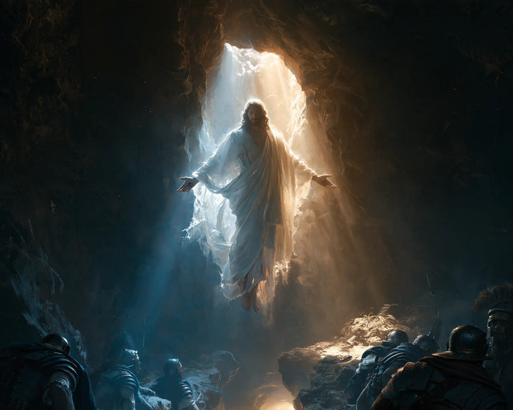 The Resurrection of Jesus Christ - Midnight-blue Chiaroscuro · Landscape n° 5