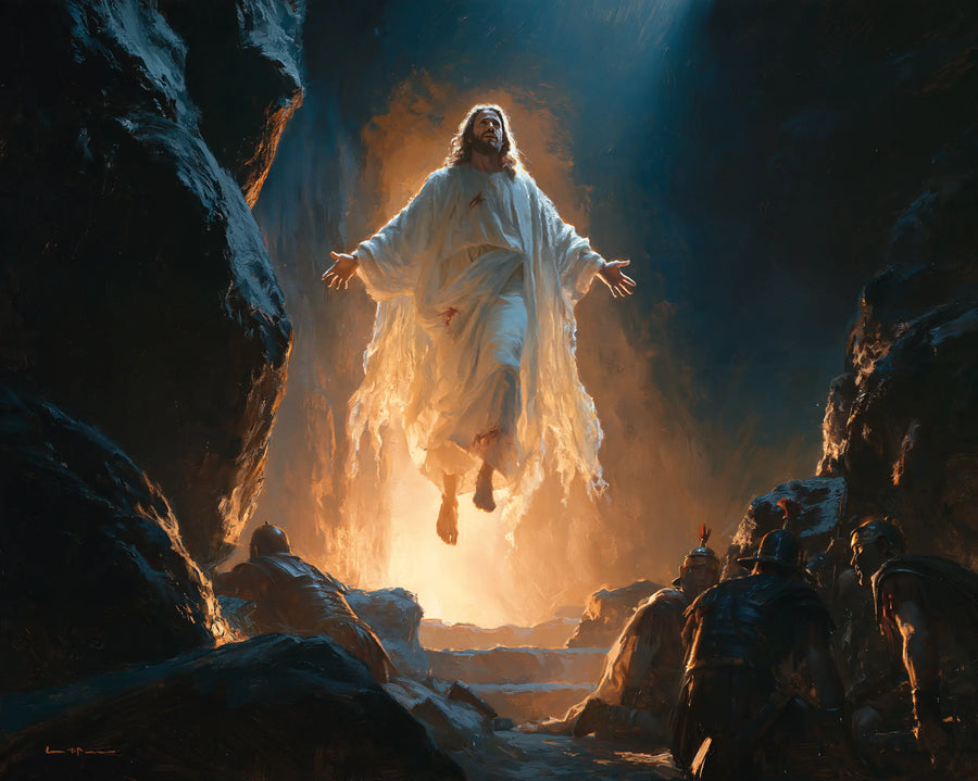 The Resurrection of Jesus Christ — Daylight above the Dark Steps