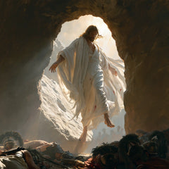 The Resurrection of Jesus Christ — The Passage beneath the Dark Vault