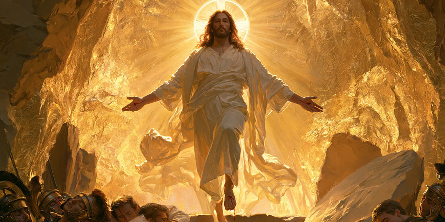 The Resurrection of Jesus Christ - Sacred Gold · Landscape n° 18