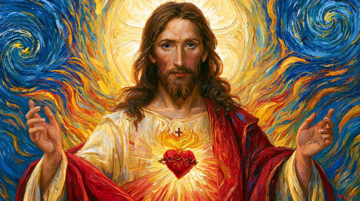 Sacred Heart of Jesus – Post-Impressionist · Landscape no. 10