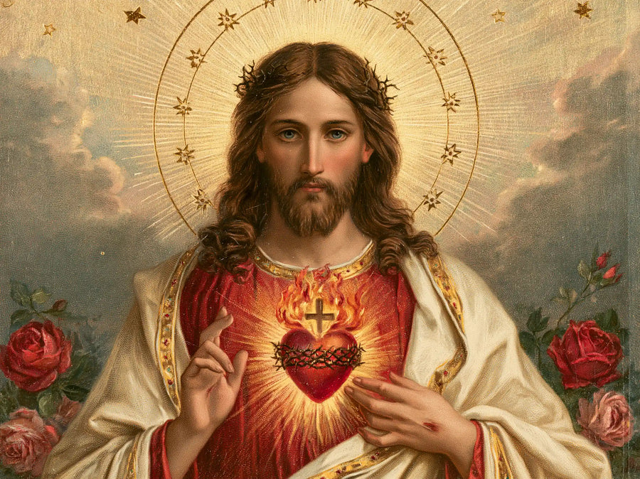 Sacred Heart of Jesus – Symbolist · Landscape no. 7