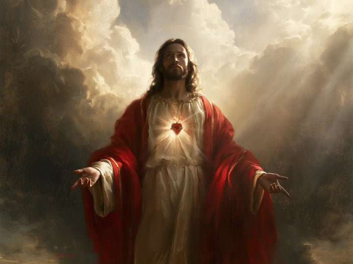 The Sacred Heart of Jesus — Immensity Around a Flame