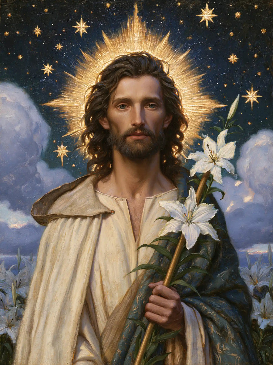 Saint Joseph – Symbolist · Portrait no. 15