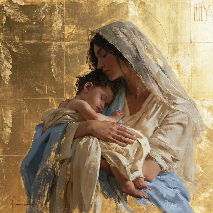 The Virgin and Child — The Little Leg at Dark Gold’s Edge