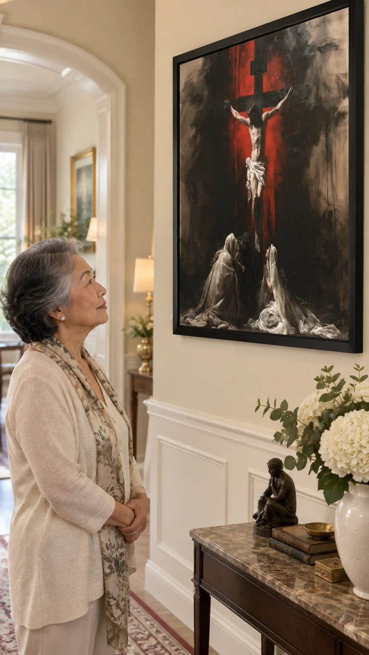 Gerçek iç mekanlarda sanat eserleri