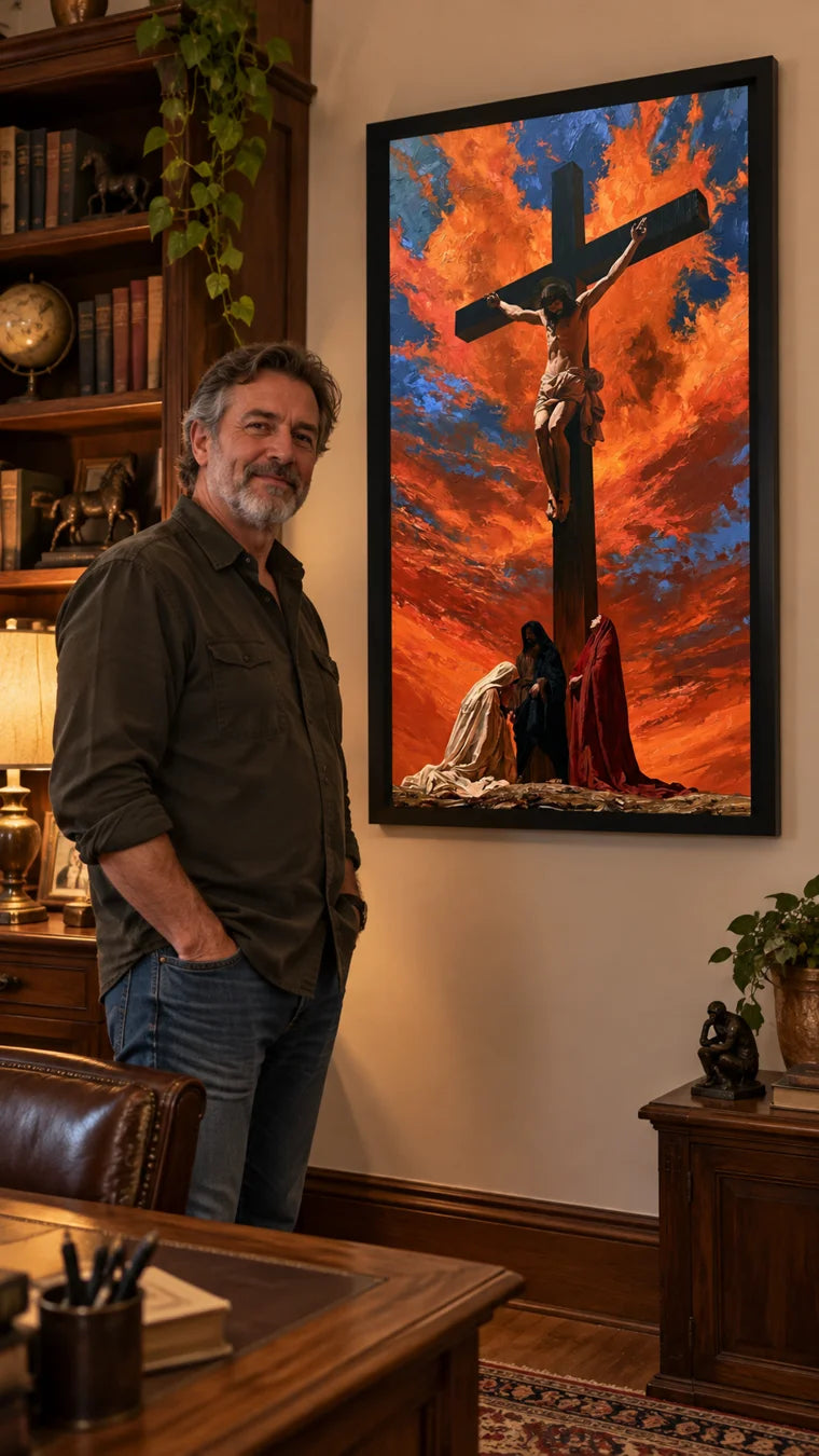 Gerçek iç mekanlarda sanat eserleri